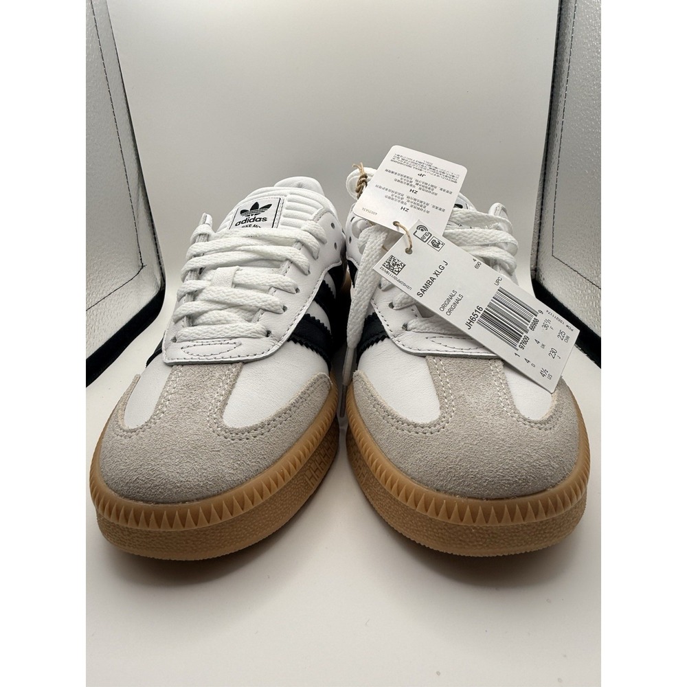 Adidas Samba XLG J White/Black/Gum – JH6516 Size 4.5 US NWB - Picture 3 of 8
